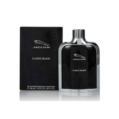 Picture of International France product Body perfume party scent Jaguar Classic Black used for male - 100 ml
