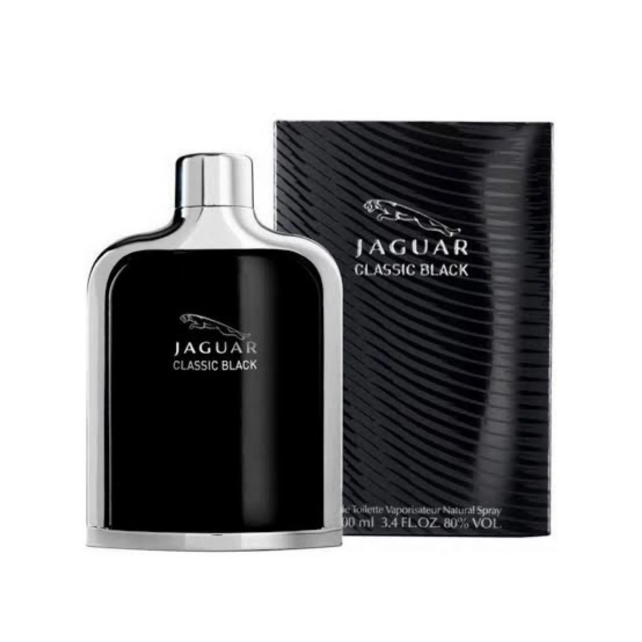 Picture of International France product Body perfume party scent Jaguar Classic Black used for male - 100 ml