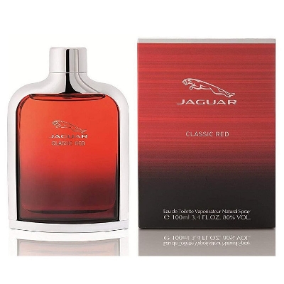 Picture of International France product Body perfume party scent Jaguar Classic Red used for male - 100 ml