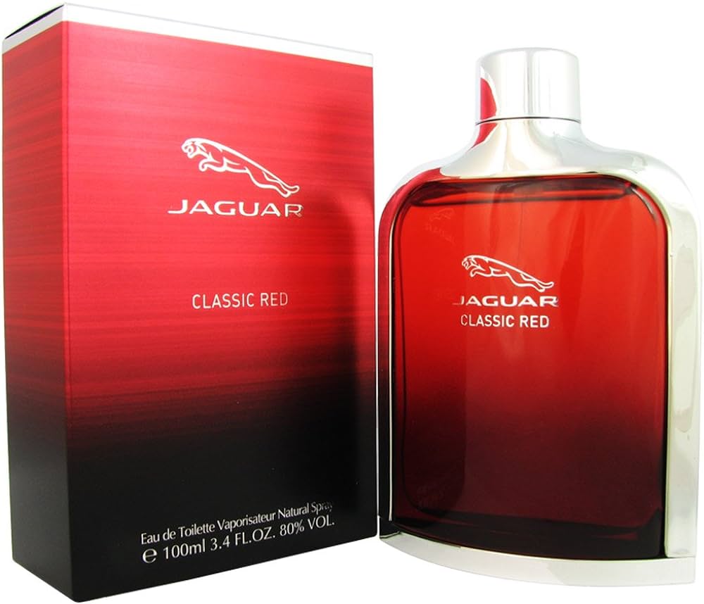 Picture of International France product Body perfume party scent Jaguar Classic Red used for male - 100 ml
