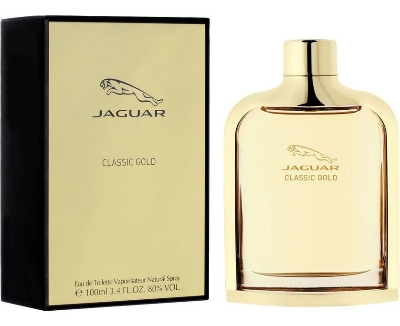 Picture of International France product Body perfume party scent Jaguar Classic Gold used for male - 100 ml