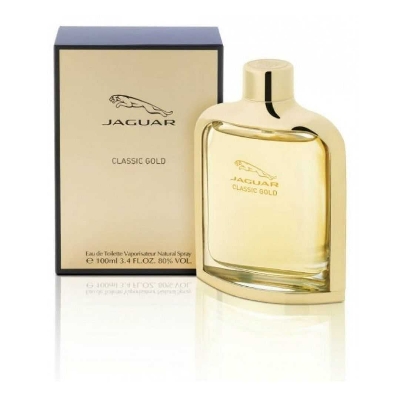 Picture of International France product Body perfume party scent Jaguar Classic Gold used for male - 100 ml