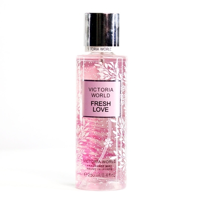 Picture of International USA product Body perfume party scent VICTORIA'S World Fresh love Used for female - 250 ml