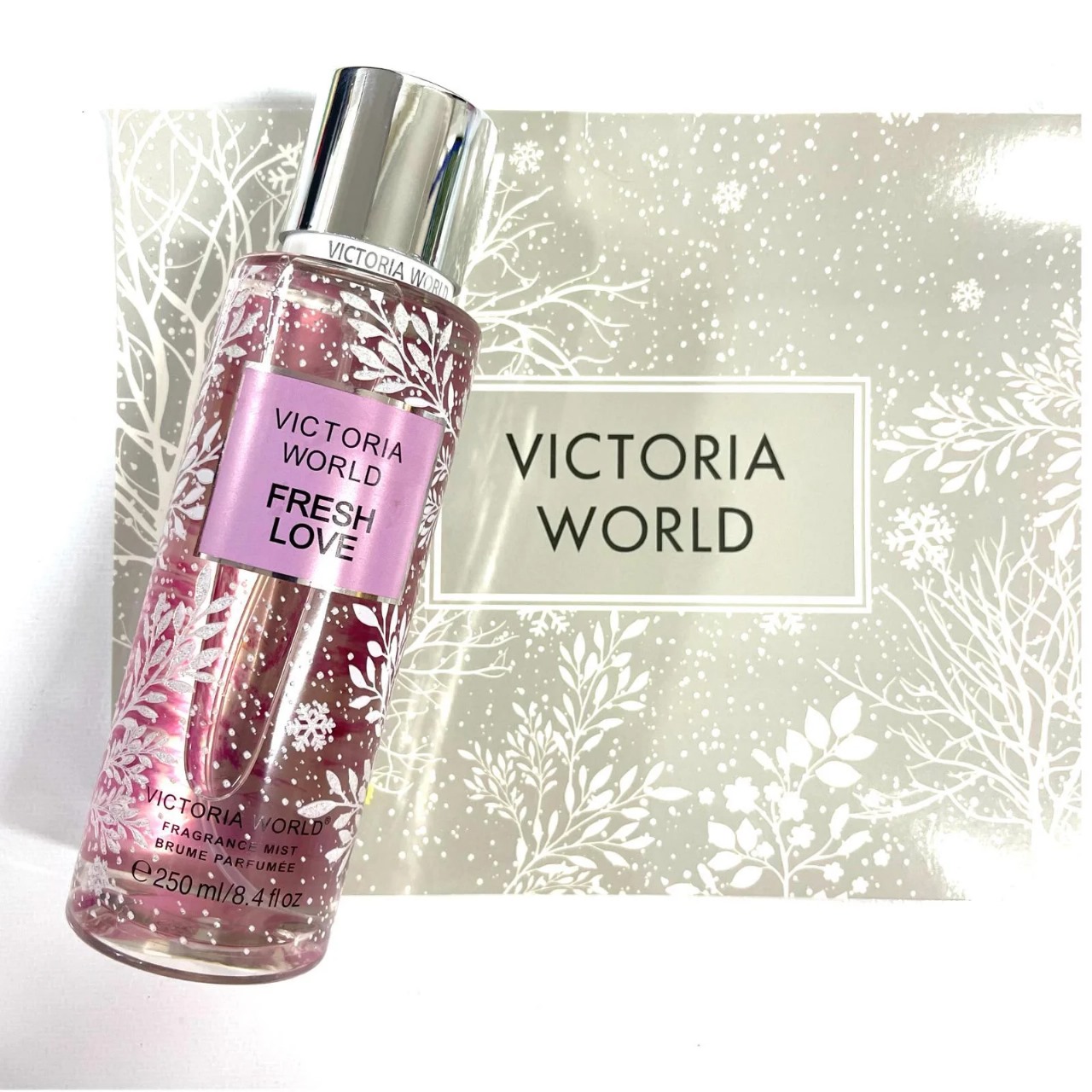 Picture of International USA product Body perfume party scent VICTORIA'S World Fresh love Used for female - 250 ml