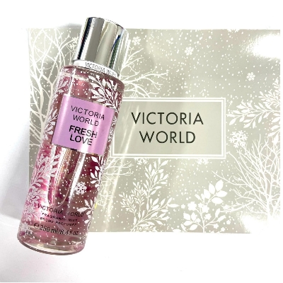 Picture of International USA product Body perfume party scent VICTORIA'S World Fresh love Used for female - 250 ml