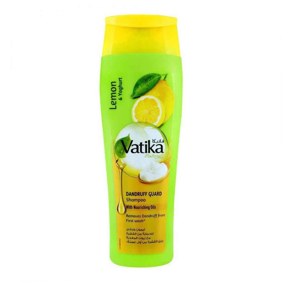 Picture of International UAE product Hair care Vatik a Shampoo -Lemon & Yoghurt- used for male/ female - 400 ml