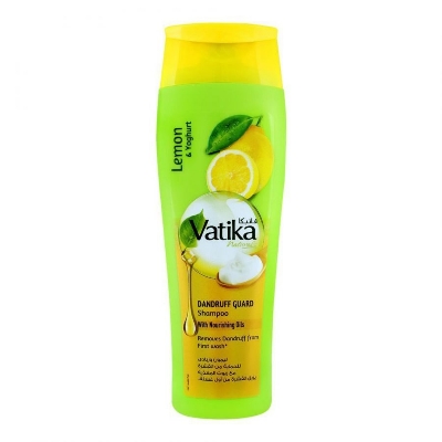 Picture of International UAE product Hair care Vatik a Shampoo -Lemon & Yoghurt- used for male/ female - 400 ml