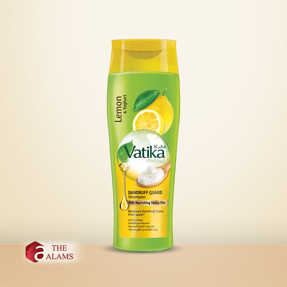 Picture of International UAE product Hair care Vatik a Shampoo -Lemon & Yoghurt- used for male/ female - 400 ml