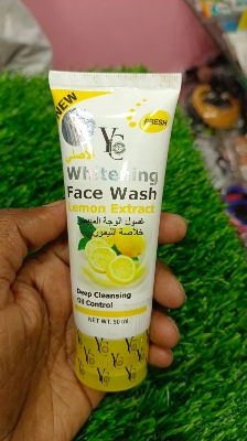 Picture of International Thailand product skin care  Y C Lemon extract face wash used for male female - 50 ml