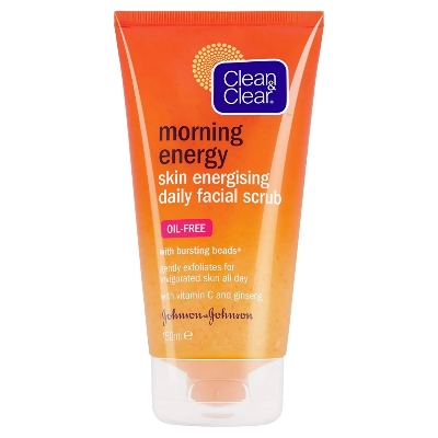 Picture of International UK product skin care Clean & Clear morning energy daily facial scrub used for male female - 150 ml