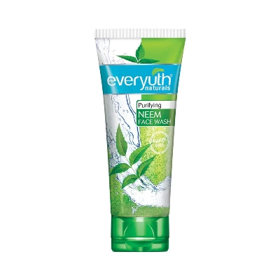Picture of Indian product skin care Everyuth Neem face wash used for male female - 150 gm
