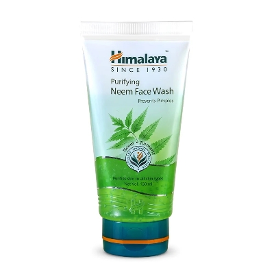 Picture of Indian product skin care Hima laya Purifying Neem face wash used for male female - 150 ml