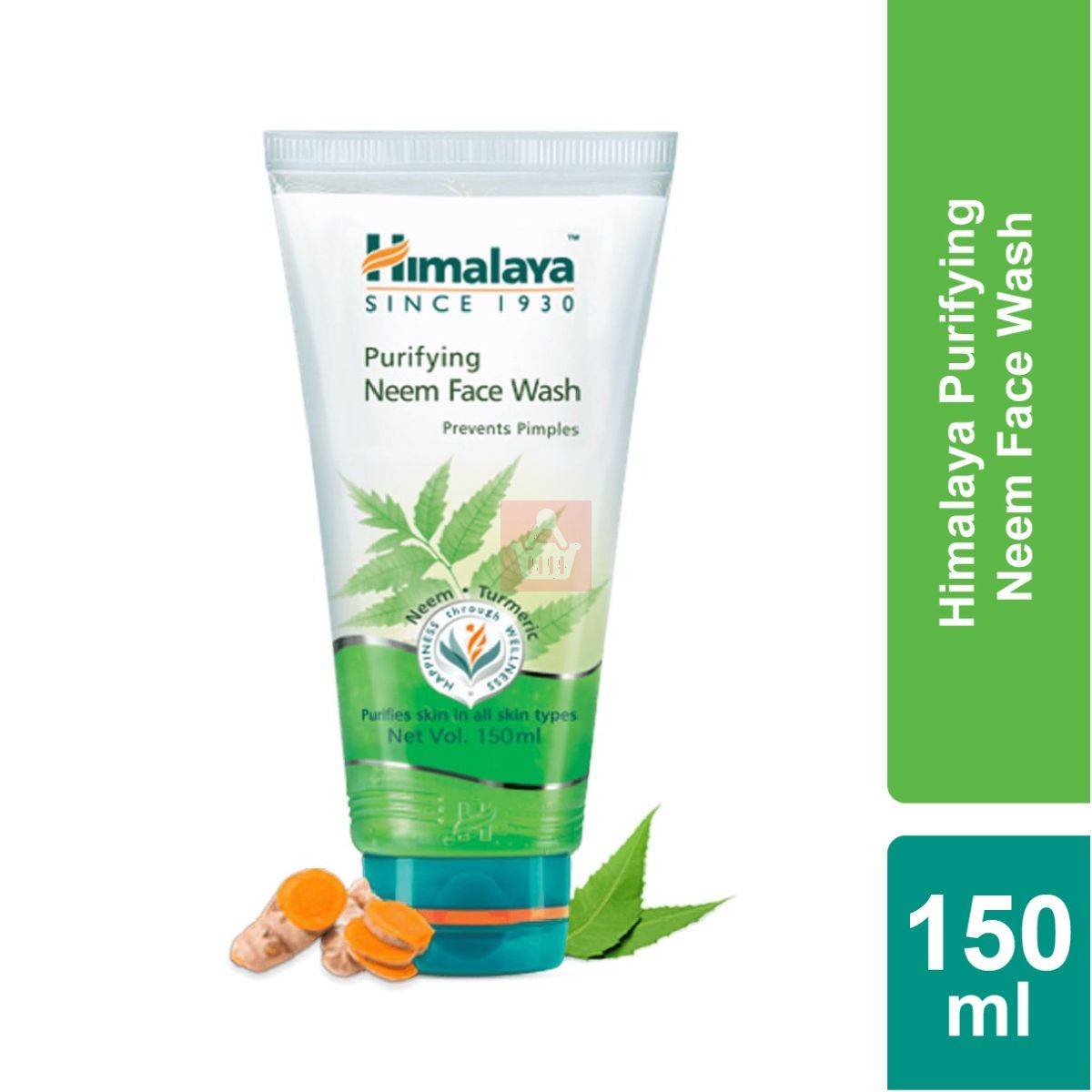 Picture of Indian product skin care Hima laya Purifying Neem face wash used for male female - 150 ml