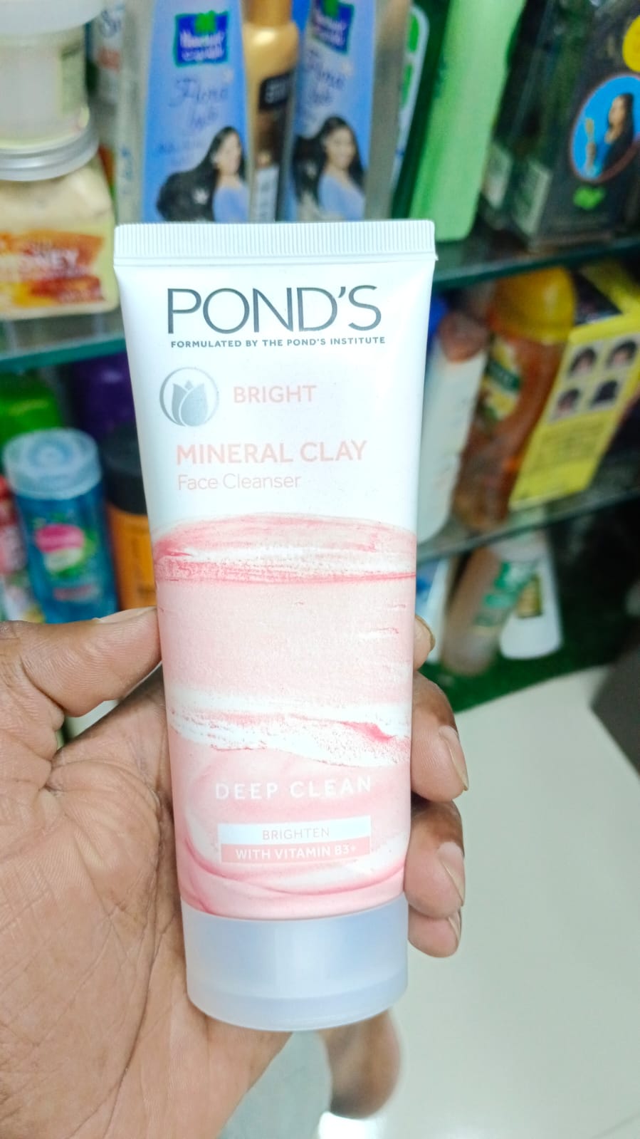 Picture of International Thailand product Skin care Mineral clay face cleanser used for male female - 90 gm