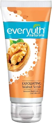 Picture of Indian product skin care Everyuth Exfoliating Walnut scrub used for male female - 50 gm