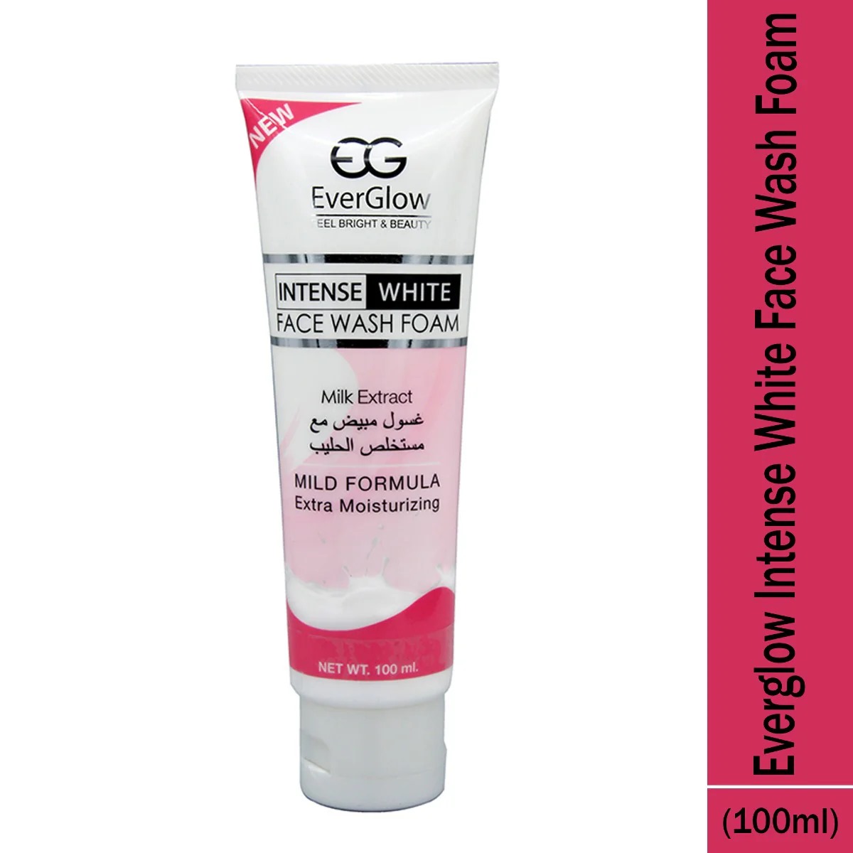Picture of International Thailand product skin care EverG low Intense white face wash foam used for male female - 100 ml
