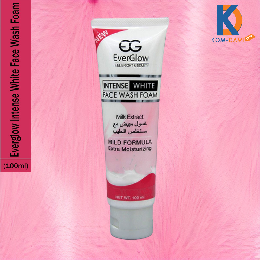 Picture of International Thailand product skin care EverG low Intense white face wash foam used for male female - 100 ml