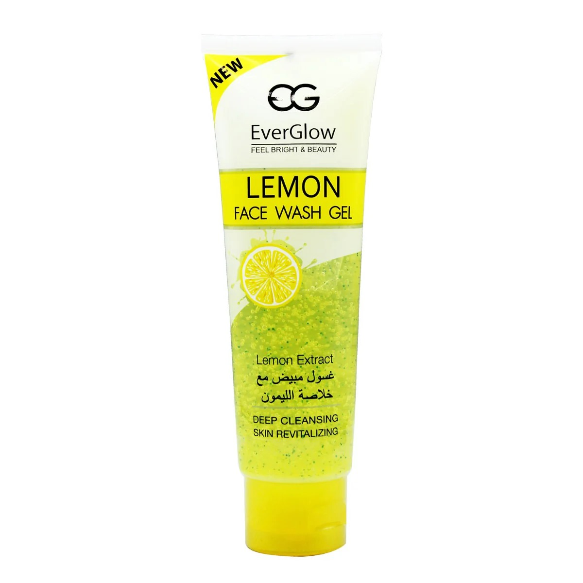 Picture of International Thailand product skin care Eve rGlow lemon face wash gel used for male female - 100 ml