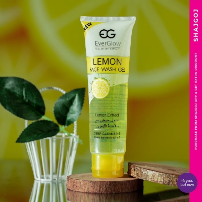 Picture of International Thailand product skin care Eve rGlow lemon face wash gel used for male female - 100 ml