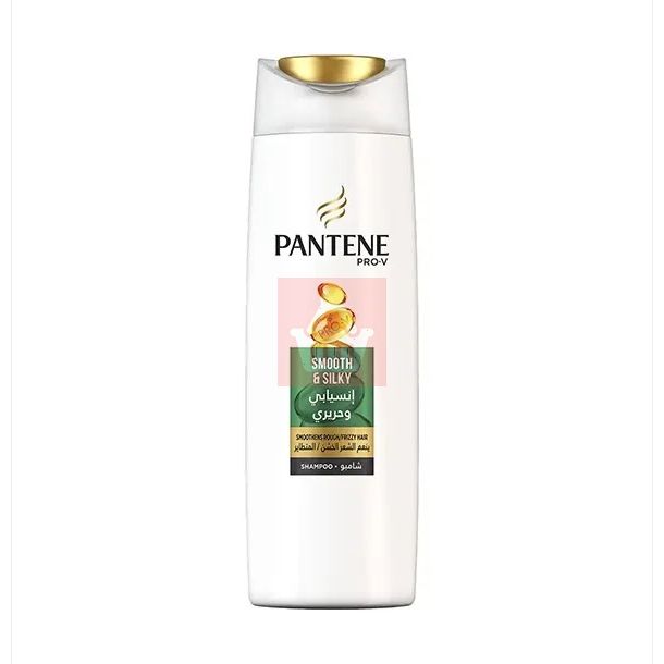 Picture of International UAE product Hair care Pan tene Shampoo Smooth and silky used for male/ female - 400 ml