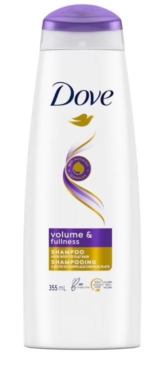 Picture of International European product Hair care Dove Volume & Fullness shampoo used for male/ female - 355 ml