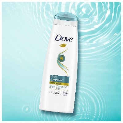 Picture of International European product Hair care Dove Daily Moisture shampoo used for male/ female - 355 ml