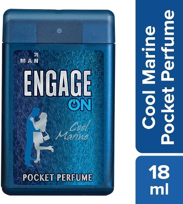 Picture of Indian product Pocket perfume ON Cool Marine used for male - 18 ml
