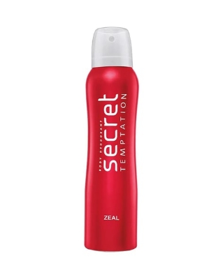 Picture of Indian Product Body spray Secret temptation Zeal used for female - 150 ml