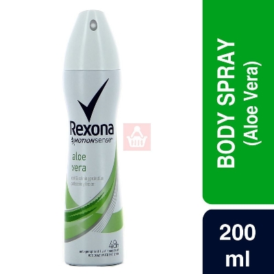 Picture of International UK product Body spray Re xona Motion Sence Aloe vera used for female - 200 ml