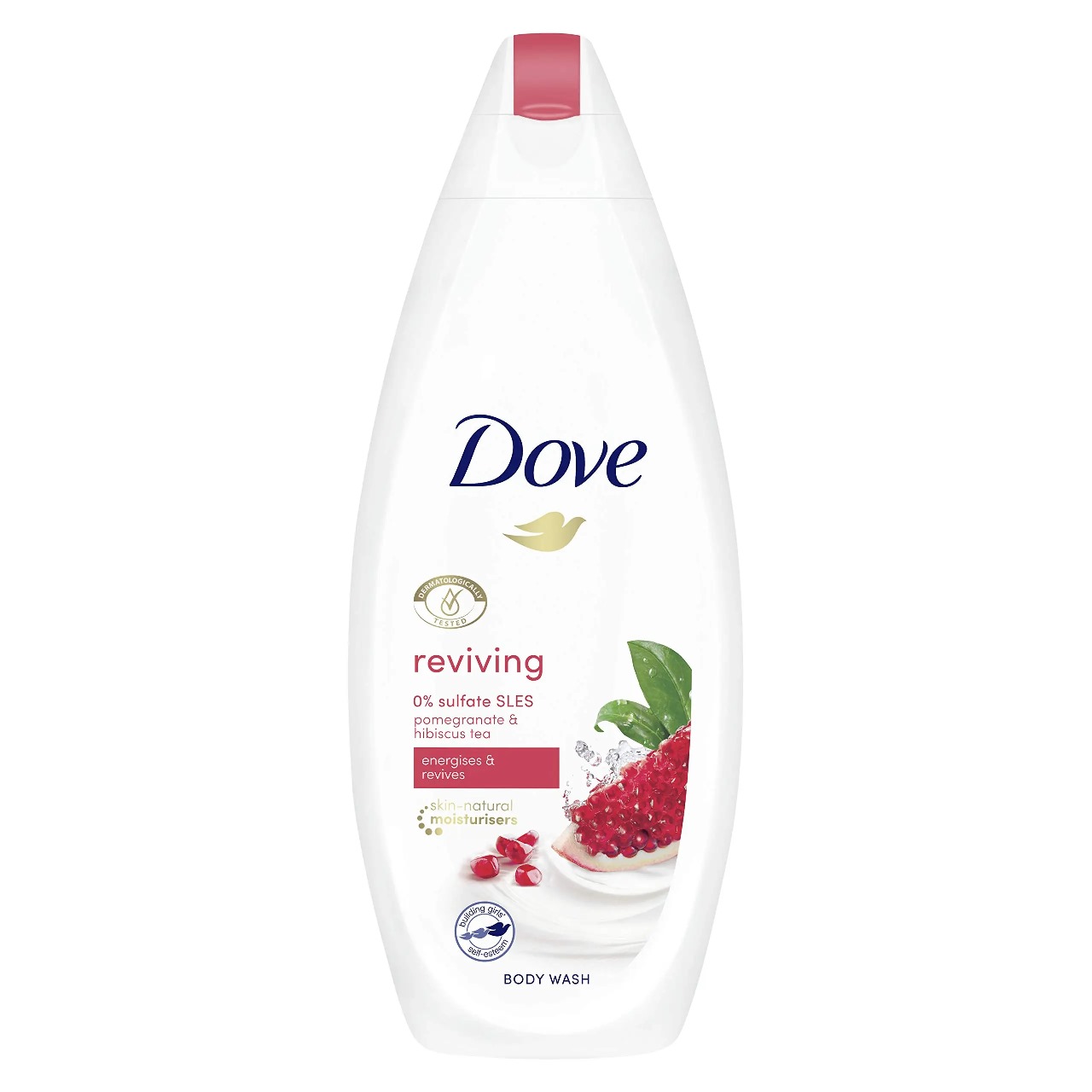 Picture of International NETHERLANDS product Skin care Dove Reviving shower gel body wash used for male/ female - 500 ml