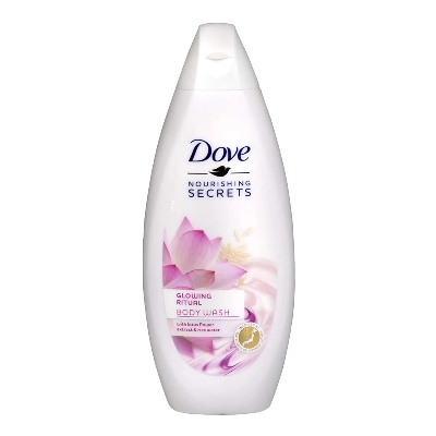 Picture of International NETHERLANDS product Skin care Dove GLOWING RITUAL shower gel body wash used for male/ female - 500 ml