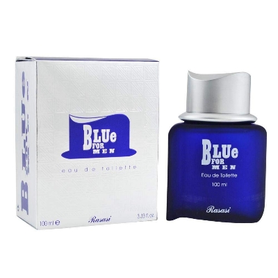 Picture of International UAE product Body perfume party scent Ra sasi blue for male - 100 ml