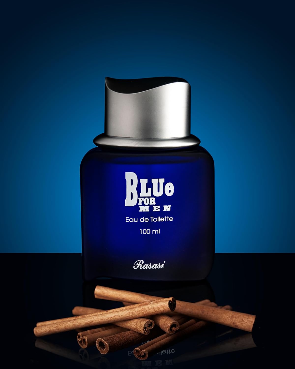 Picture of International UAE product Body perfume party scent Ra sasi blue for male - 100 ml