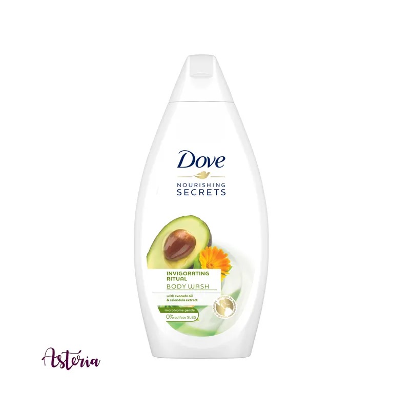 Picture of International NETHERLANDS product Skin care Dove INVIGORATING RITUAL shower gel body wash used for male/ female - 500 ml