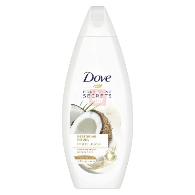 Picture of International NETHERLANDS product Skin care Dove RESTORING RITUAL shower gel body wash used for male/ female - 500 ml