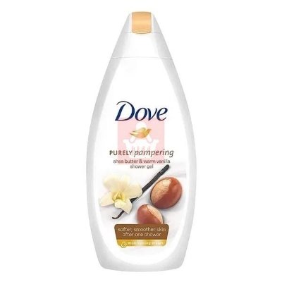 Picture of International NETHERLANDS product Skin care Dove purely pampering shower gel body wash used for male/ female - 500 ml