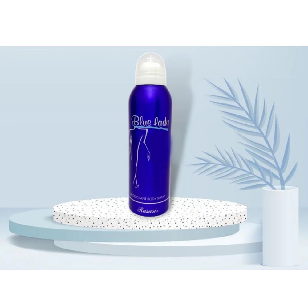Picture of International UAE product Body spray blue for female - 200 ml