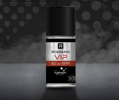 Picture of International European product -Romano Roll On VIP With Platinum Technology-50ml