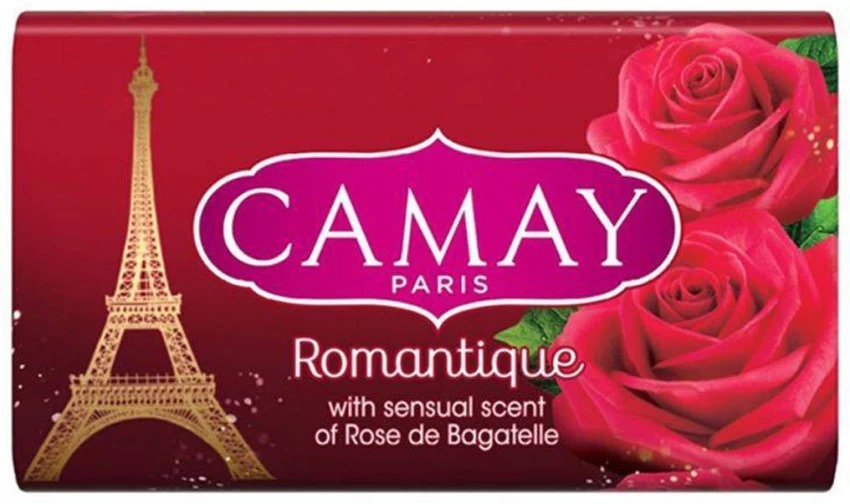 Picture of International EGYPT Product skin care Camay Paris Romantique Soap Bar used for male female - 170 gm