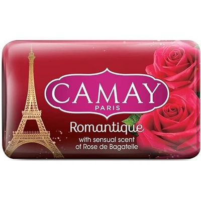 Picture of International EGYPT Product skin care Camay Paris Romantique Soap Bar used for male female - 170 gm