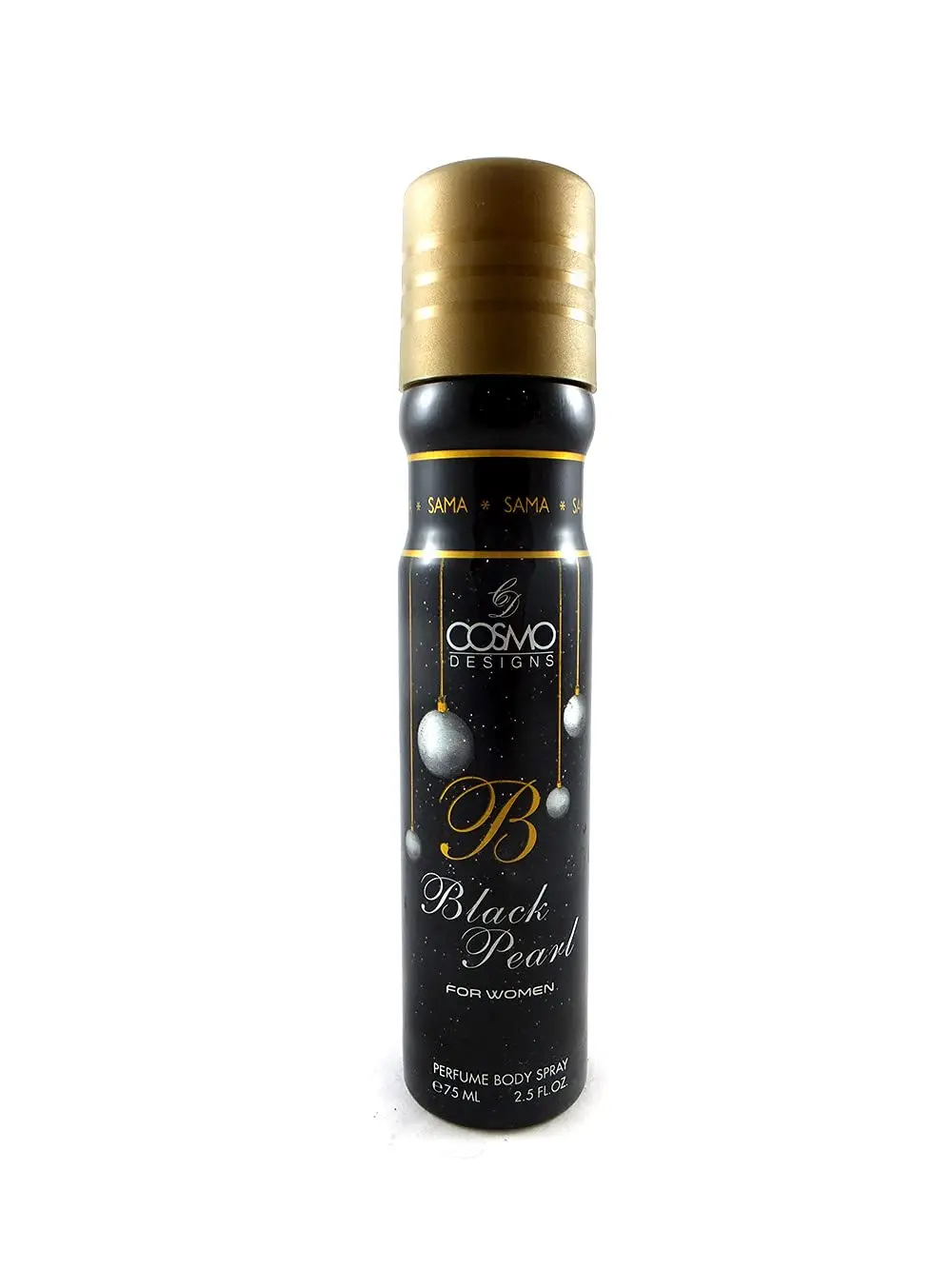 Picture of International UAE product Body spray Cosmo Black Pearl used for female - 75 ml