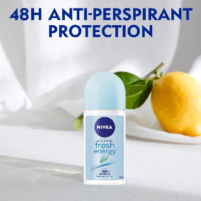 Picture of International Germany product Deodorant Roll on NIVEA Fresh energy used for female - 50 ml