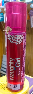 Picture of International European product Body mist Naughty girl pink color body perfume used for women -  135 ml