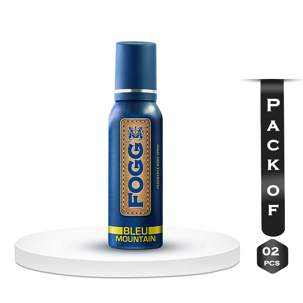 Picture of Indian product Body spray Fogg Bleu Mountain used for male female - 120 ml