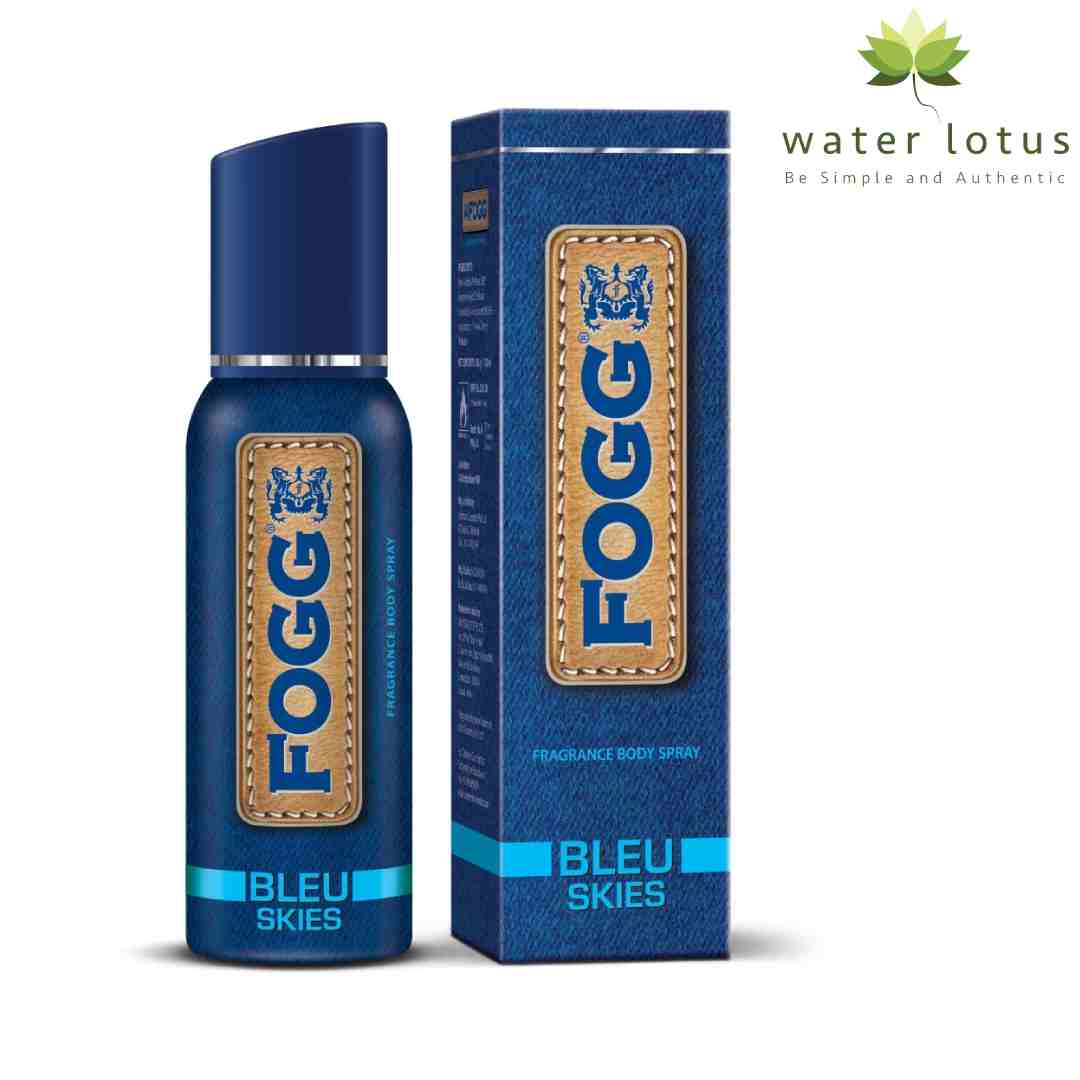 Picture of Indian product Body spray Fogg Bleu Skies used for male female - 120 ml