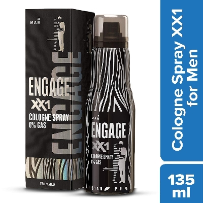 Picture of Indian product Body perfume Engage XX1 Cologne spray 0% gas used for male - 135 ml