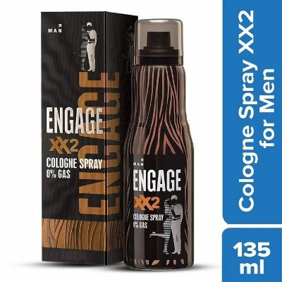 Picture of Indian product Body perfume Engage XX2 Cologne spray 0% gas used for male - 135 ml