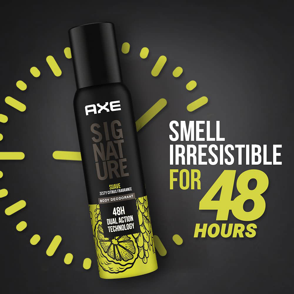 Picture of Indian product Body spray AXE Signature Suave used for male - 122 ml