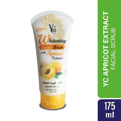 Picture of International Thailand product Skin care YC Whitening Apricot Extract face Scrub used for male/female - 175 ml