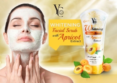 Picture of International Thailand product Skin care YC Whitening Apricot Extract face Scrub used for male/female - 175 ml